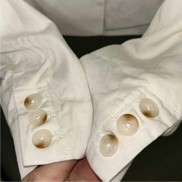 By Anthropologie cropped Washed Denim Jacket - Picture 10 of 12